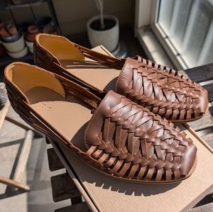 Mens Brown Nisolo Huarache